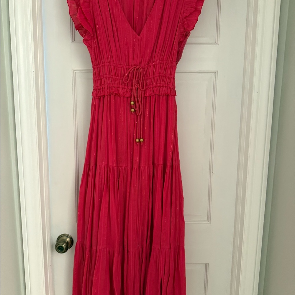 Karina Grimaldi Fuchsia Maxi Dress